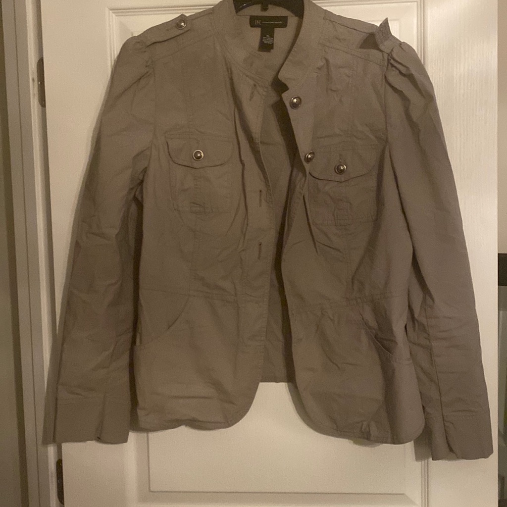 Inc Gray Jacket
